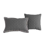 Noble Tencel Lyocell Reversible Comforter Set - Smooth Silky Bedding with Euro Shams and Decorative Pillows