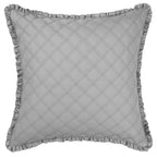 6-Piece Reversible Cotton Comforter Set - Floral Bedding with Matching Shams and Decorative Pillows