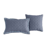 Noble Tencel Lyocell Reversible Comforter Set - Smooth Silky Bedding with Euro Shams and Decorative Pillows