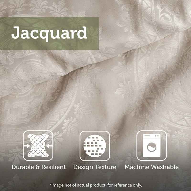 9-Piece Soutache Cord Embroidered Reversible Comforter Set with Removable Insert - Linen-Look Bedding with Euro Shams
